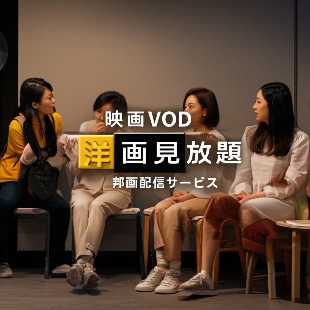 誰でも分かる！映画VODサービス完全攻略ガイド - あなたにピッタリの洋画・邦画配信サービスが3分で見つかる選び方